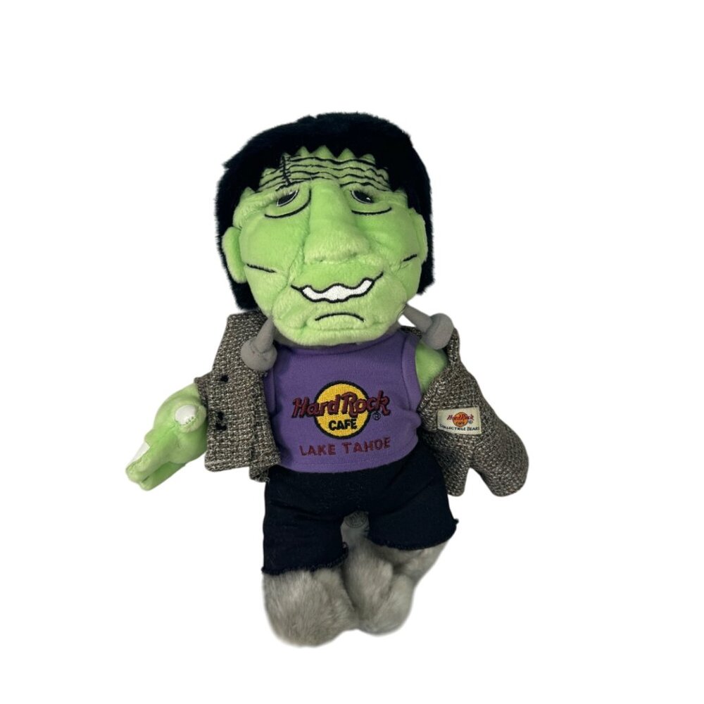 Hard Rock Cafe Lake Tahoe Frankenstein Plush Toy 2004 Limited Edition Collectibl